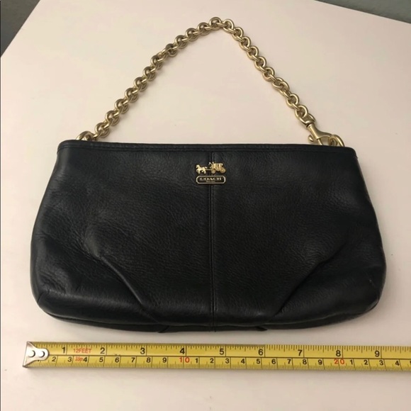 Coach Bags Black Leather Coach Purse Poshmark